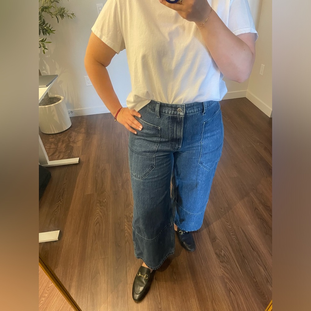 Everlane “The Way High Gardener” Cropped jeans